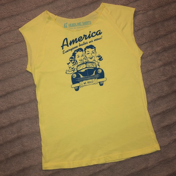 Vintage Tops - Vintage America Shirt